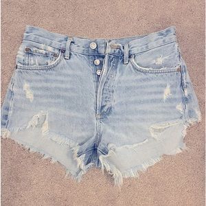 Agolde parker swapmeet size 25 shorts